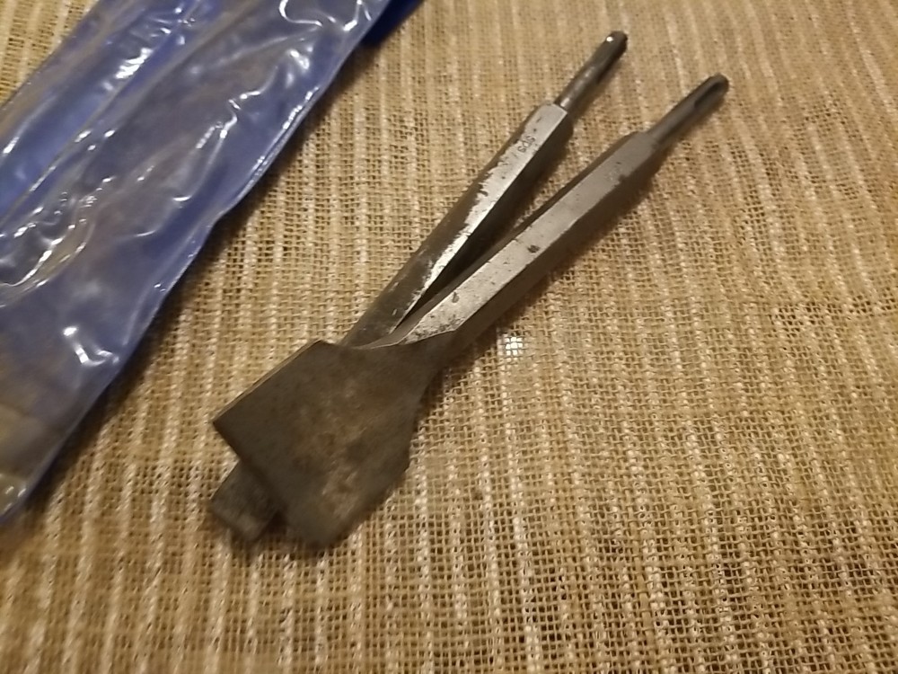 chisel set Heavy Duty Work!! Older Used Tools Great For Masonry Work