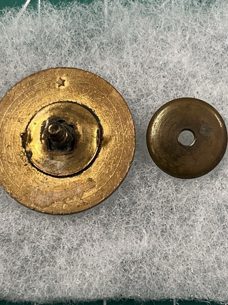 Post WW1 / Inter War Ohio National Guard 112th Regiment Collar Disk Disc