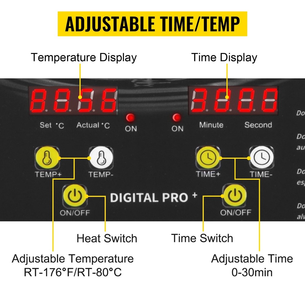 Digital Ultrasonic Cleaning Machine with Heater and Timer