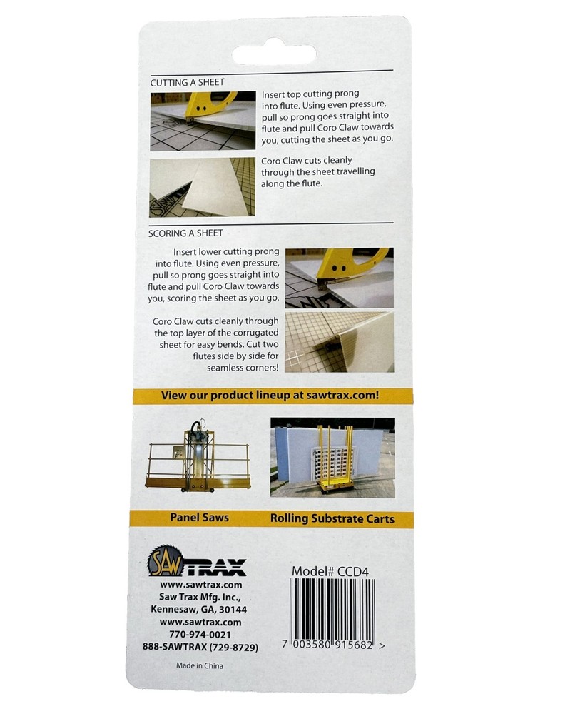 CCD4 Coro-Claw 4mm Coroplast Cutter