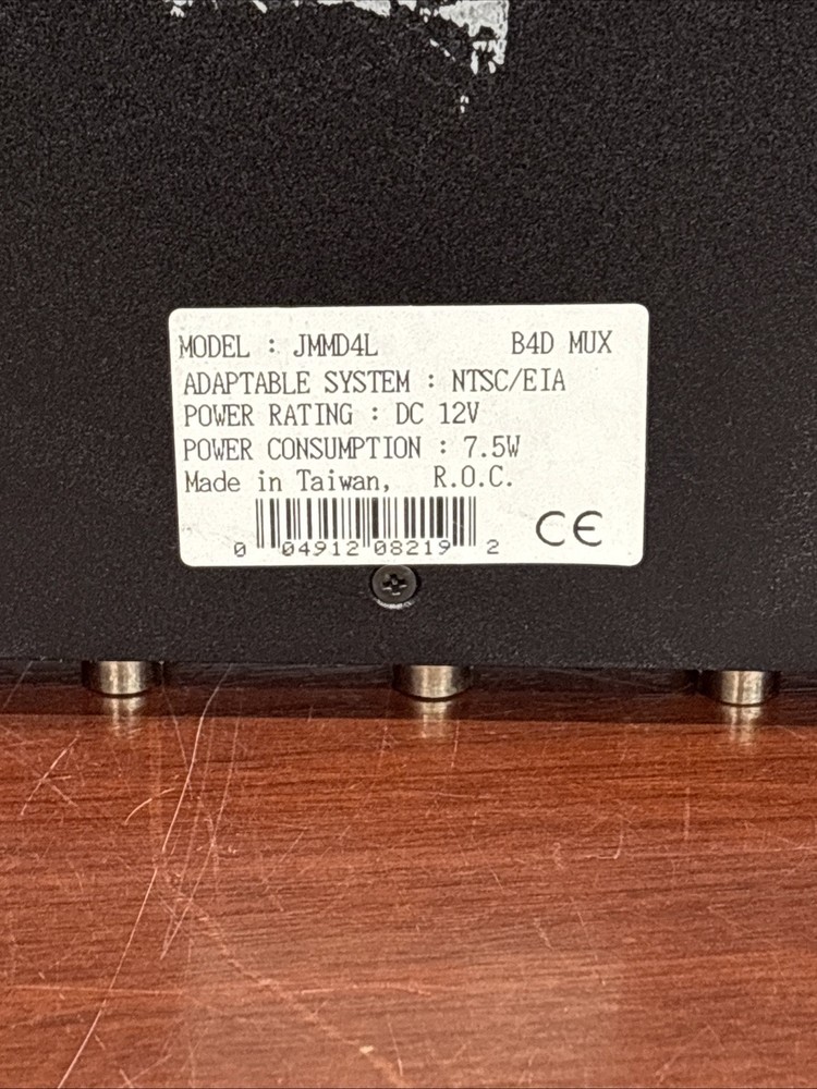 JAVELIN - JMMD4L - 4 Channel B/W Multiplexer ***Untested