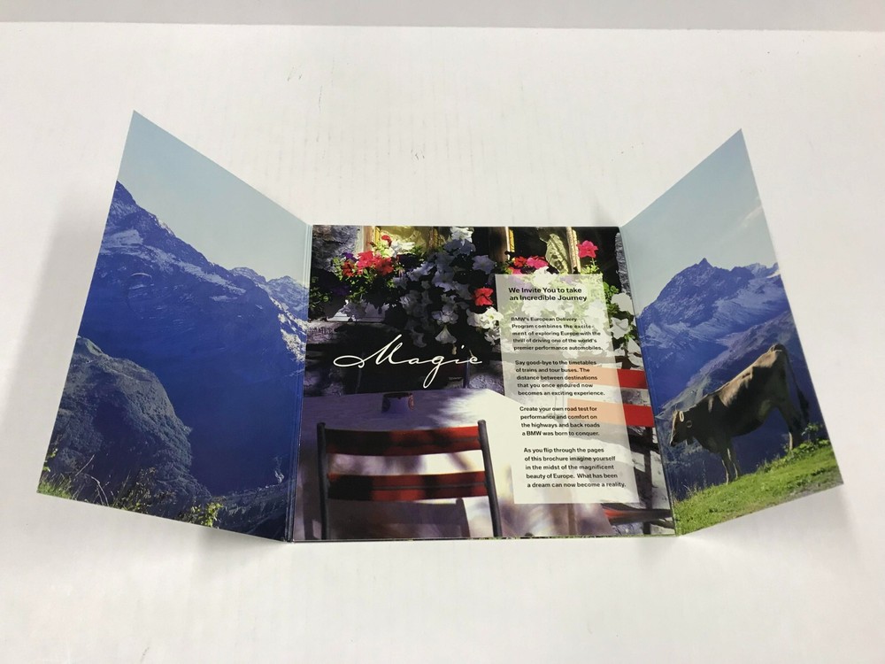 BMW 2003 European Delivery Program Information Booklet