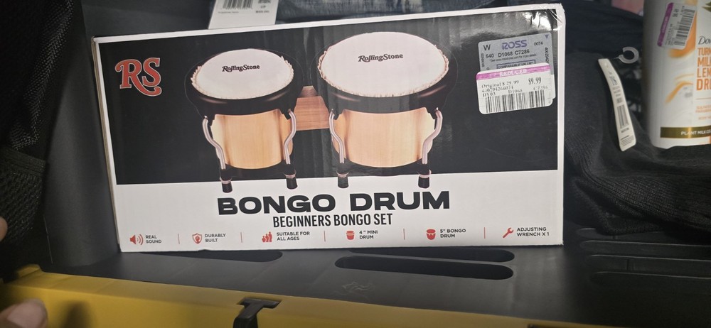 Easter - EBO-1 Bongo Set Percussion New In Box