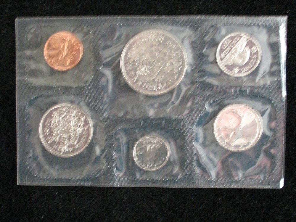 1971 CANADA PROOFLIKE MINT SET * WITH ORIGINAL MINT PACKAGING *