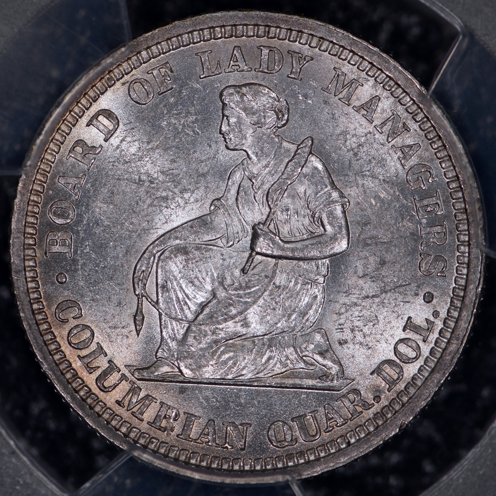 1893 Isabella Commemorative Quarter PCGS MS62
