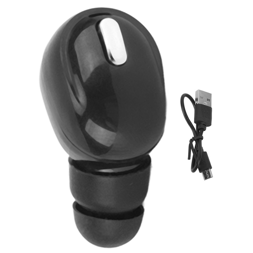 (Black)Single Wireless Earbud Mini Wireless CH
