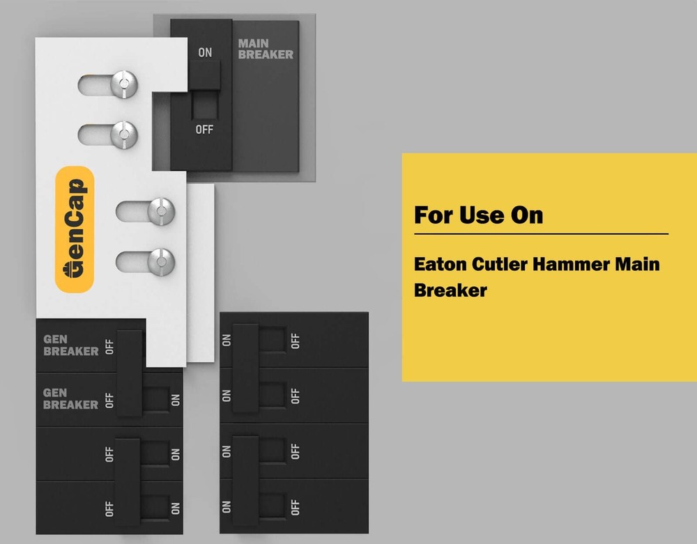 Generator Interlock Kit Compatible with Eaton Cutler Hammer CH-5 - Includes