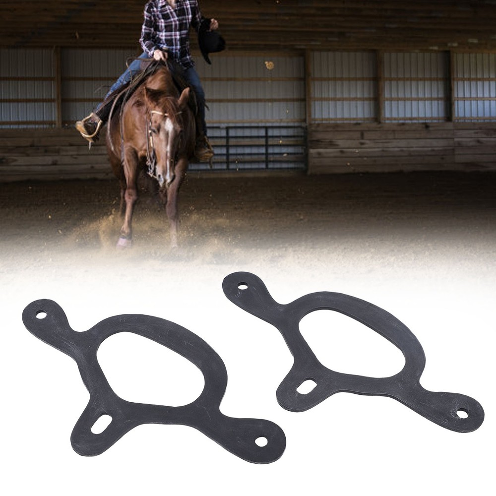 2pcs Rubber Spur Tie Down Straps Soft Great Elasticity