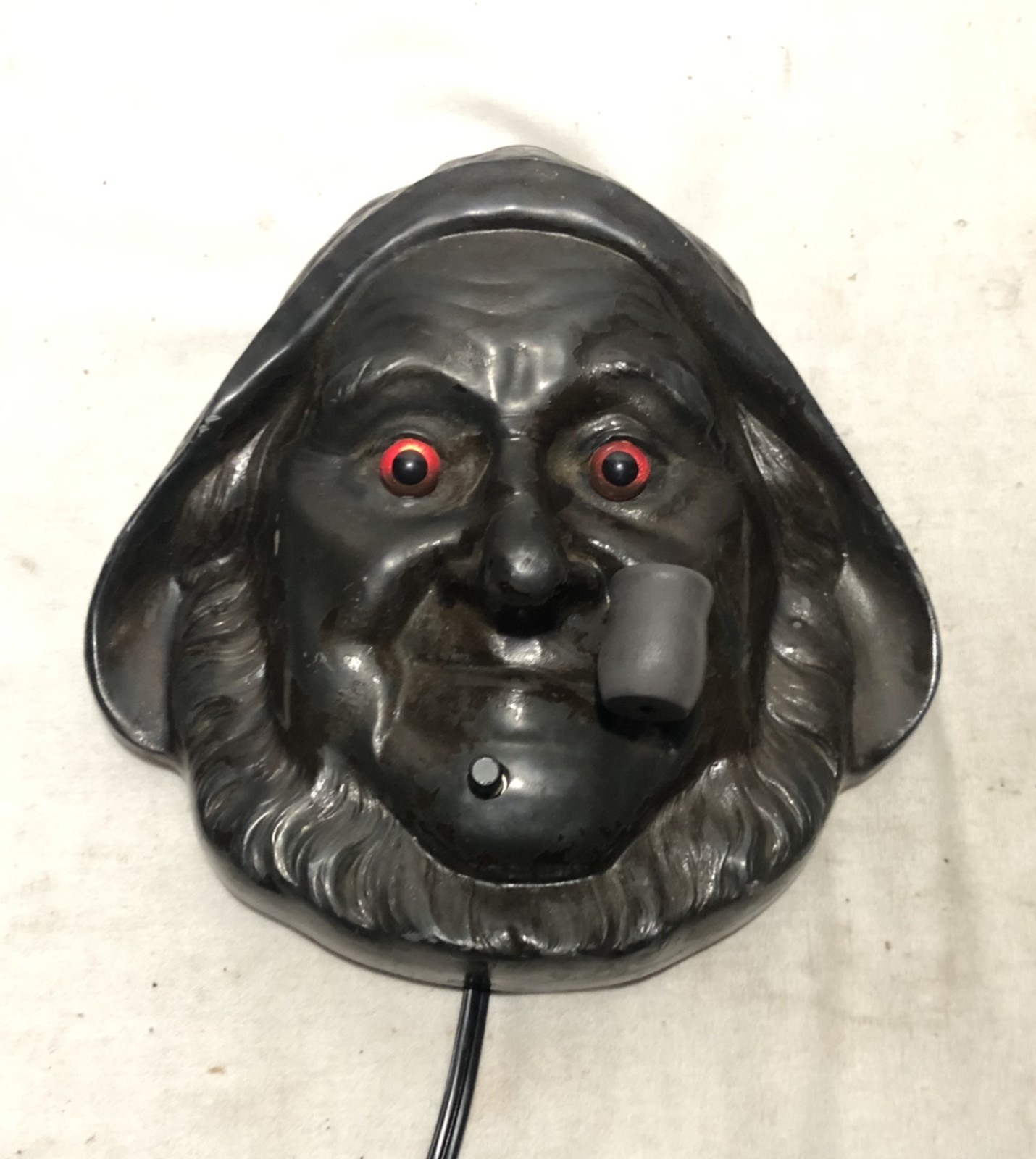 Antique Wall Sconce Fisherman Germany Vtg Nautical Light Fixture Art USA #i91