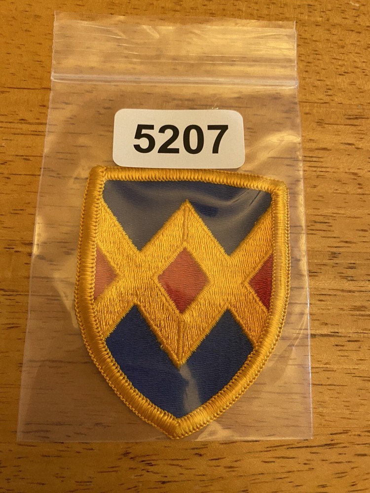 US ARMY 23rd Support Brigade Full Color Patch INV5207