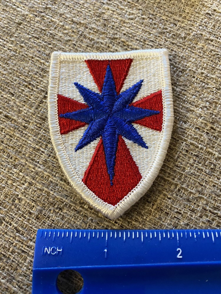 US Army 8th Sustainment Logistical Command Field Support Patch INV7399