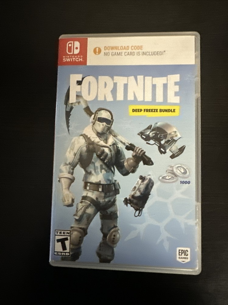 Fortnite Deep Freeze Bundle CASE ONLY