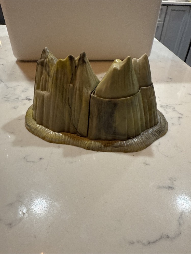 Vintage 1960s Marx Moon Base Exploding Mountain Fully Working Rare Item