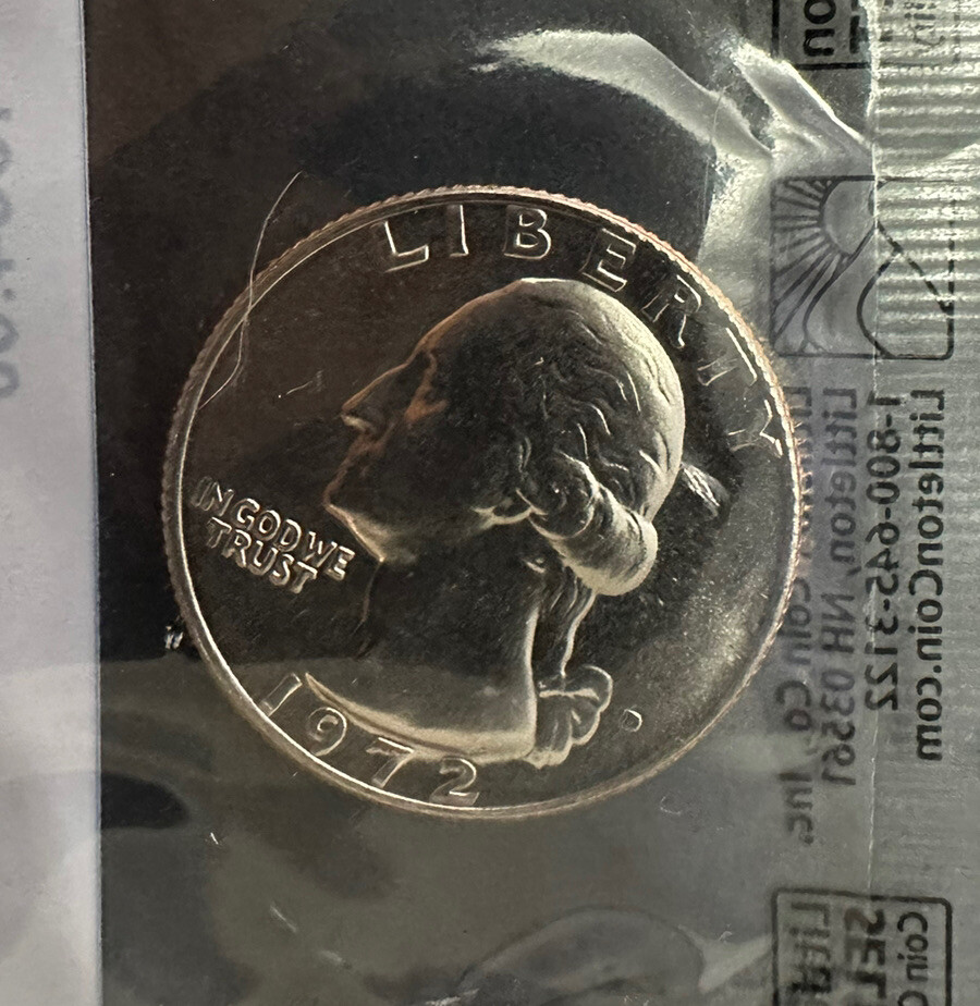 1972 Washington Quarter Denver Mint