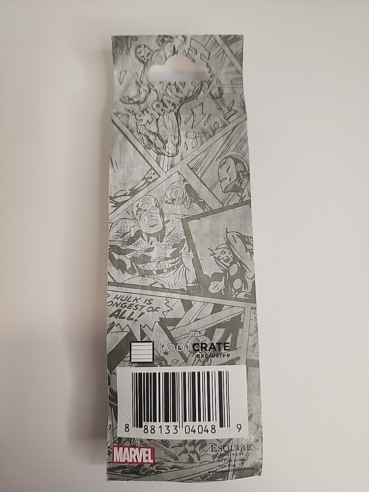 Marvel Comics Shoelaces Printed Multi Colored 48” Superhero Loot Crate Exclusive