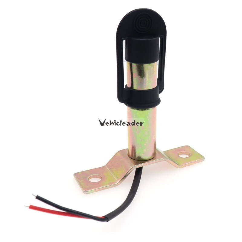 Din Pole Amber Rotating Flashing Beacon Light Mounting Stem Bracket Tractor 4.5"