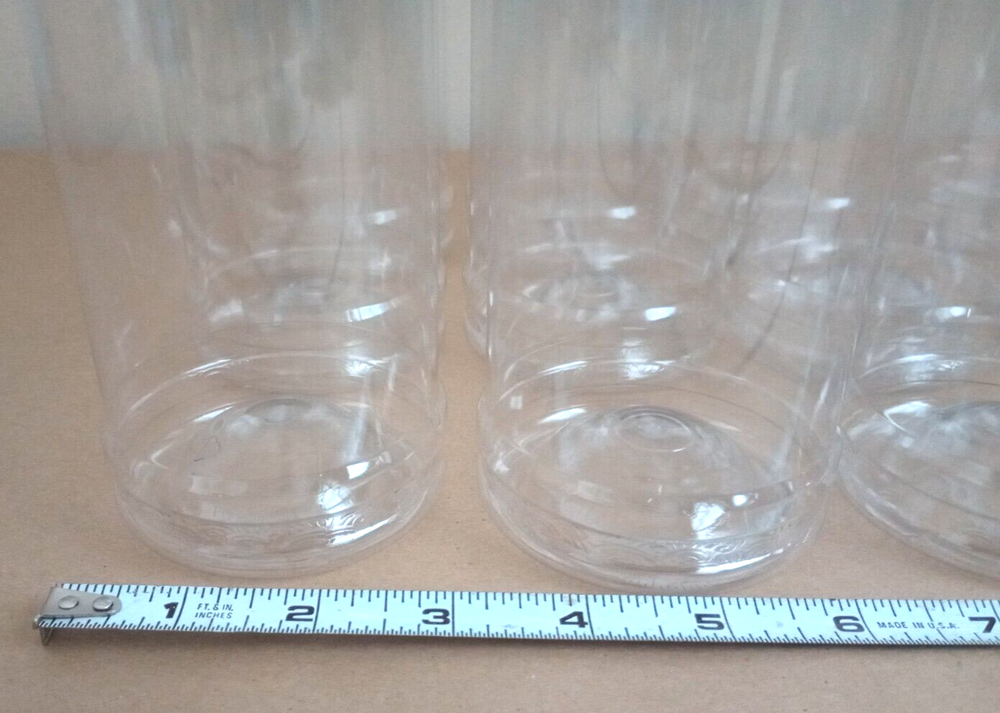 12 PCS - 25.3 oz Plastic Empty Bottles with Caps - 1 Dozen-12 Pack-NEW