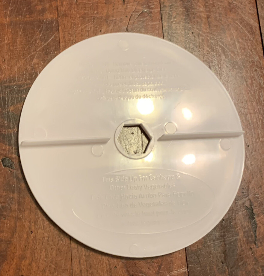 Black Decker Quick N Easy Processor FP1445 Replacement Discharge Disc Plastic