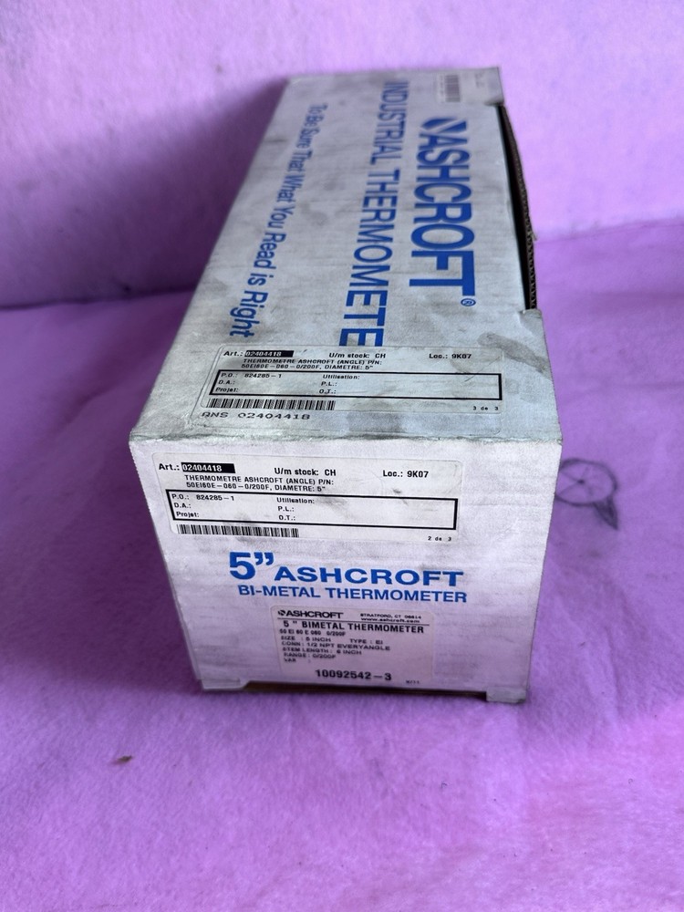 ASHCROFT 50EI60E060-0/200F