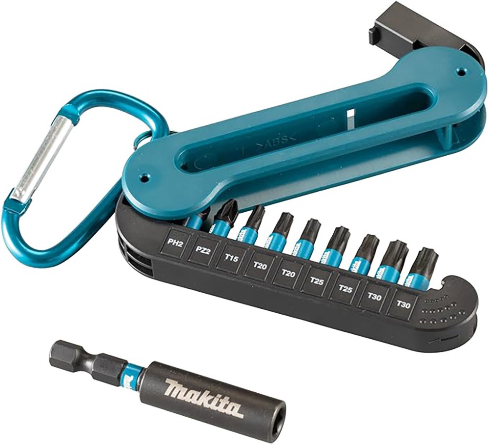 Set 10 Bit E-15811 Compact Impact Black Makita