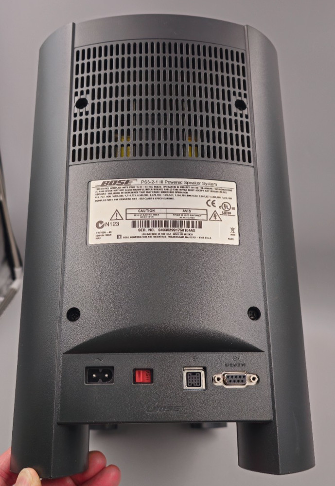 Bose PS3-2-1 III Powered Speaker System Acoustimass Module Subwoofer - Tested