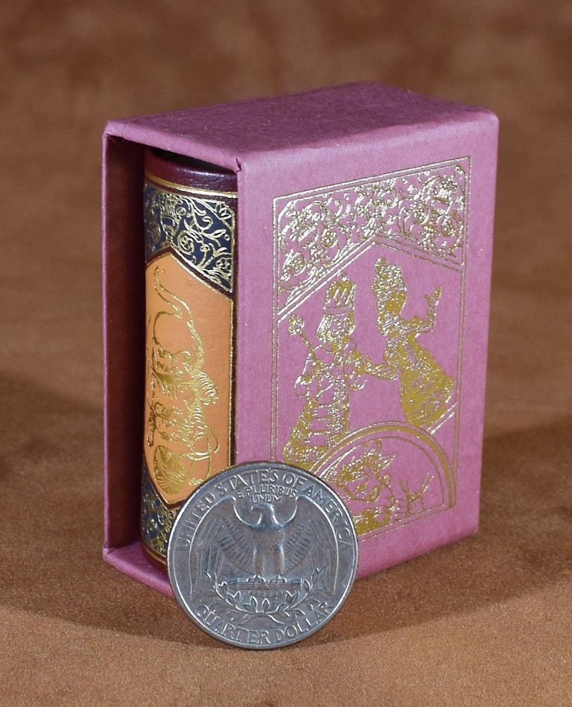 MINIATURE BOOK Lewis Carroll, Through the Looking-Glass