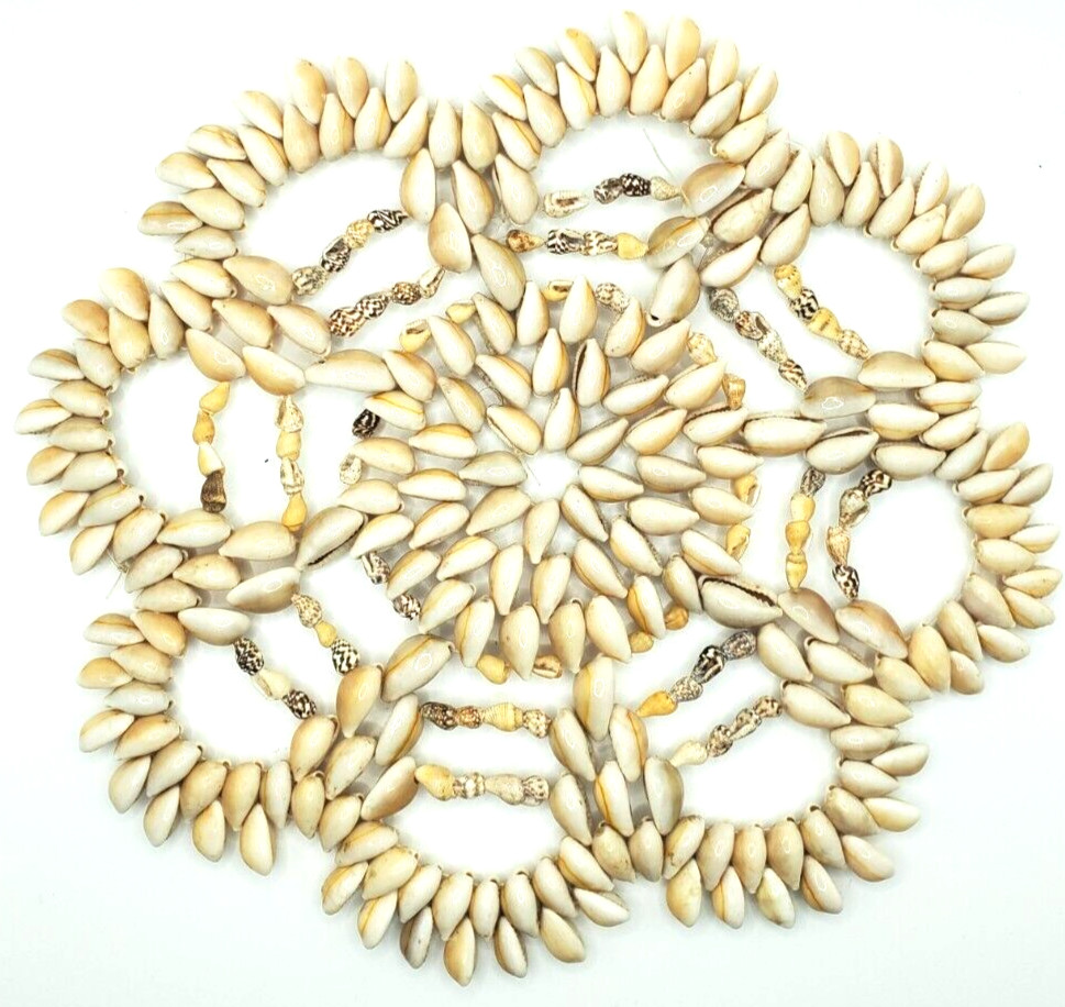 Vintage Shell Trivets Handmade Shell Trivets Two