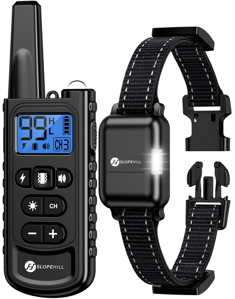 Dog Training Collar with Remote, 4200Ft Remote Electronic Dog Shock Collar wi...