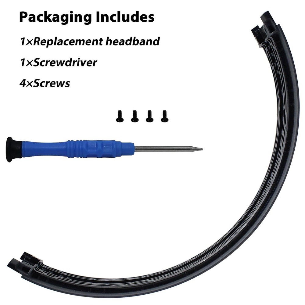 Adhiper Studio 3 Headband Replacement Top Head Gray Gold