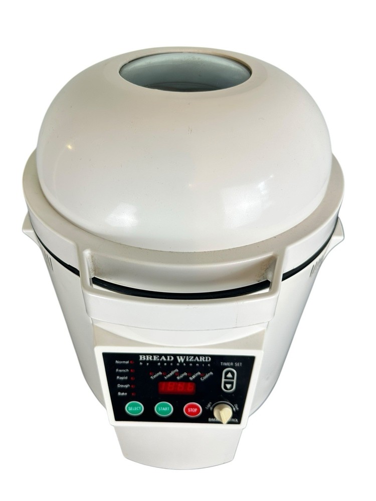 Bread Wizard Bread Maker 570 by Decosonic 5 Settings | Paddle + Pan | Tested