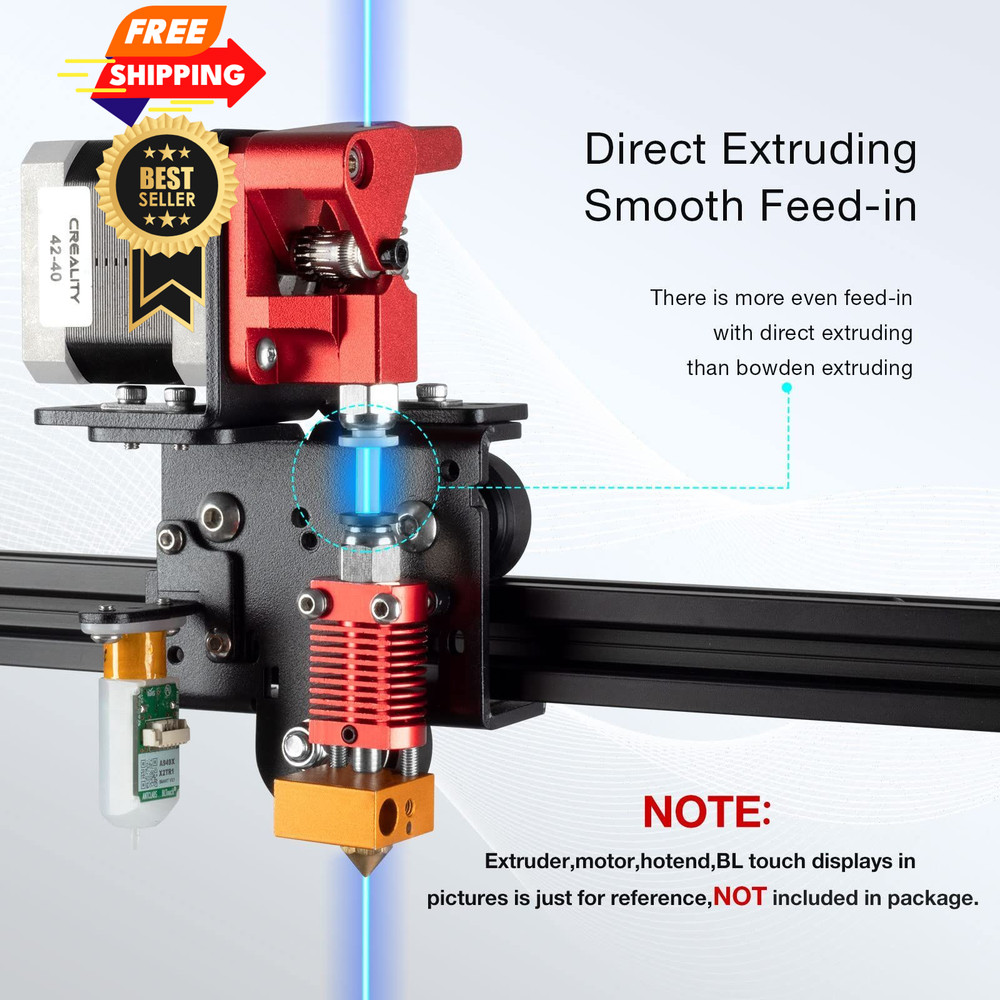 UniTak3D Ender 3 Direct Drive Upgrade Conversion Bracket for 3 Black