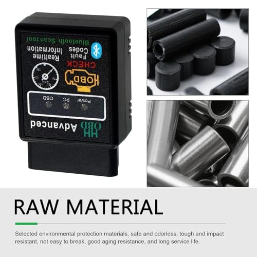 Car OBD2 Bluetooth Diagnostic Tool, Wireless Reset and Clear Fault Codes