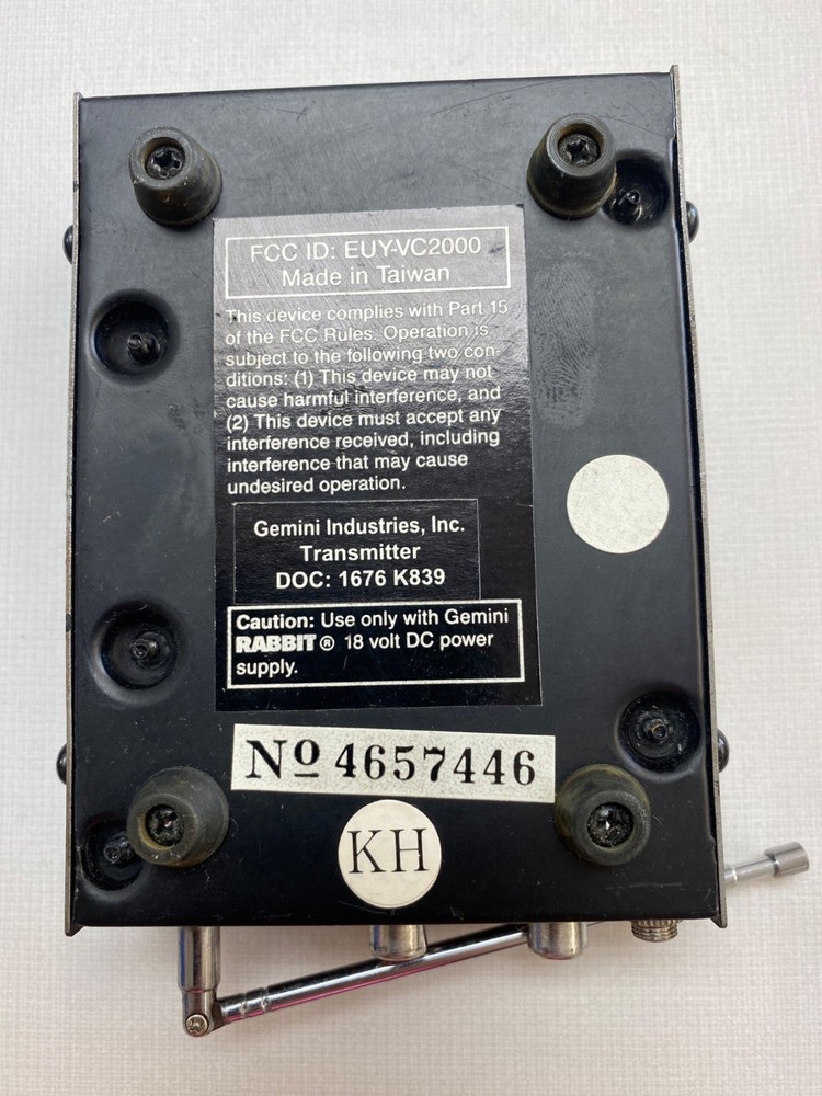 Gemini Transmitter EUYVC2000 Video & Audio Input With Antenna