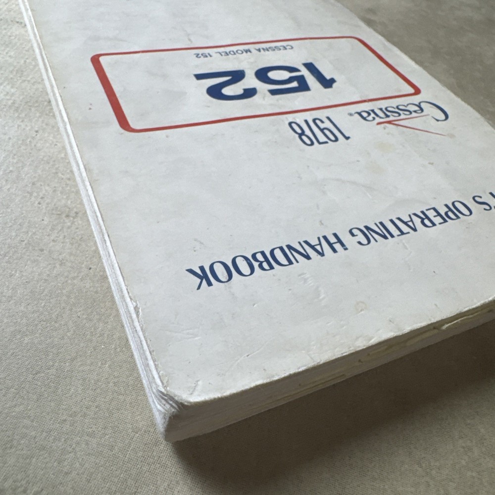 1978 Cessna Model 152 Pilot's Operating Handbook