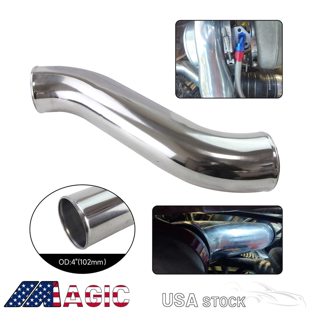 102mm 4" inch Z Shape S Shape Aluminum Turbo Intercooler Pipe Piping Tubing