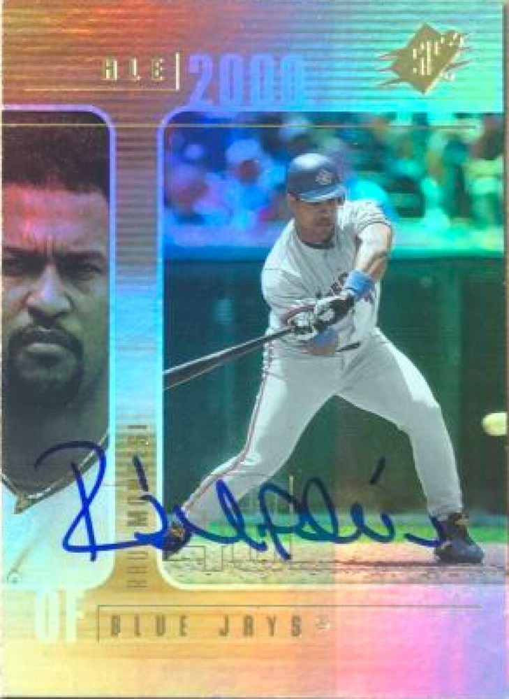 Raul Mondesi Autographed 2000 SPx #157
