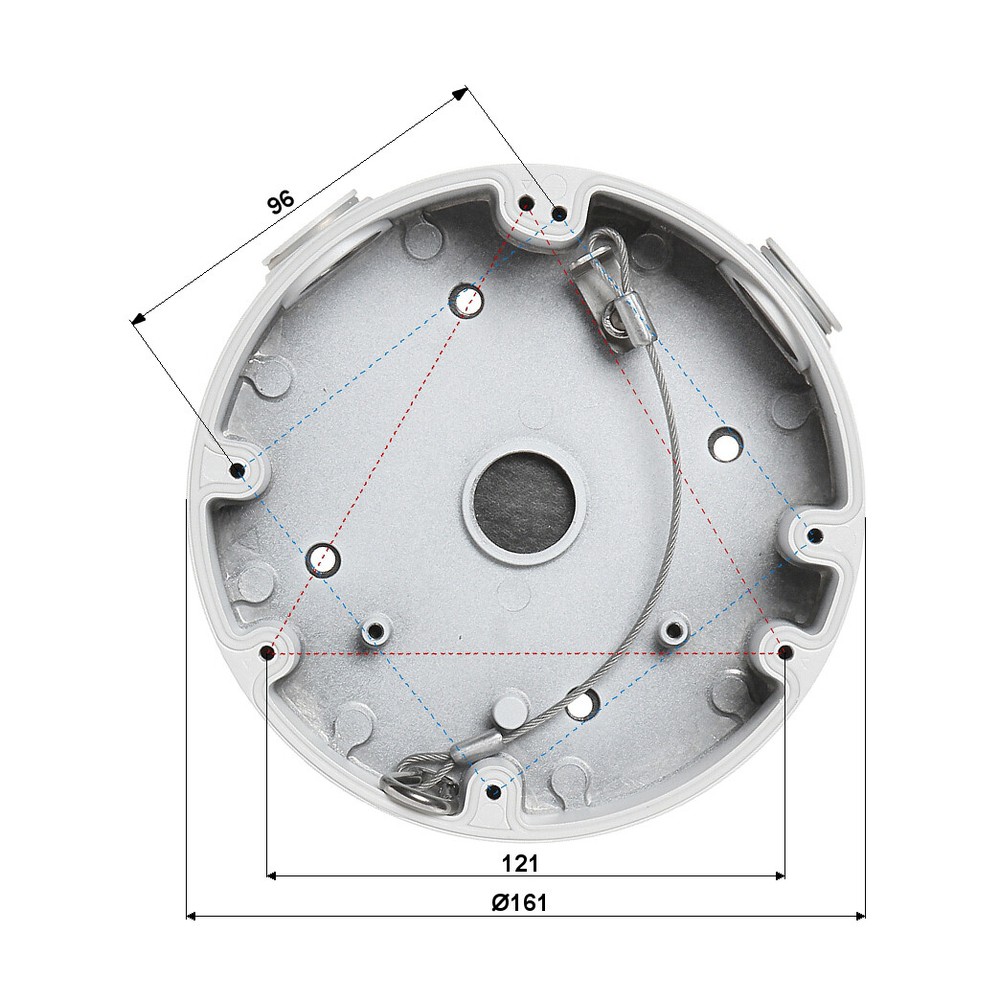 Original Dahua PFA138 Wall Mounting Junction Box for Select CCTV Security Camera