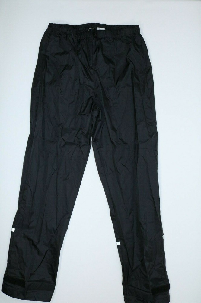 Mens Preformance Black Track Pants Small S EUC