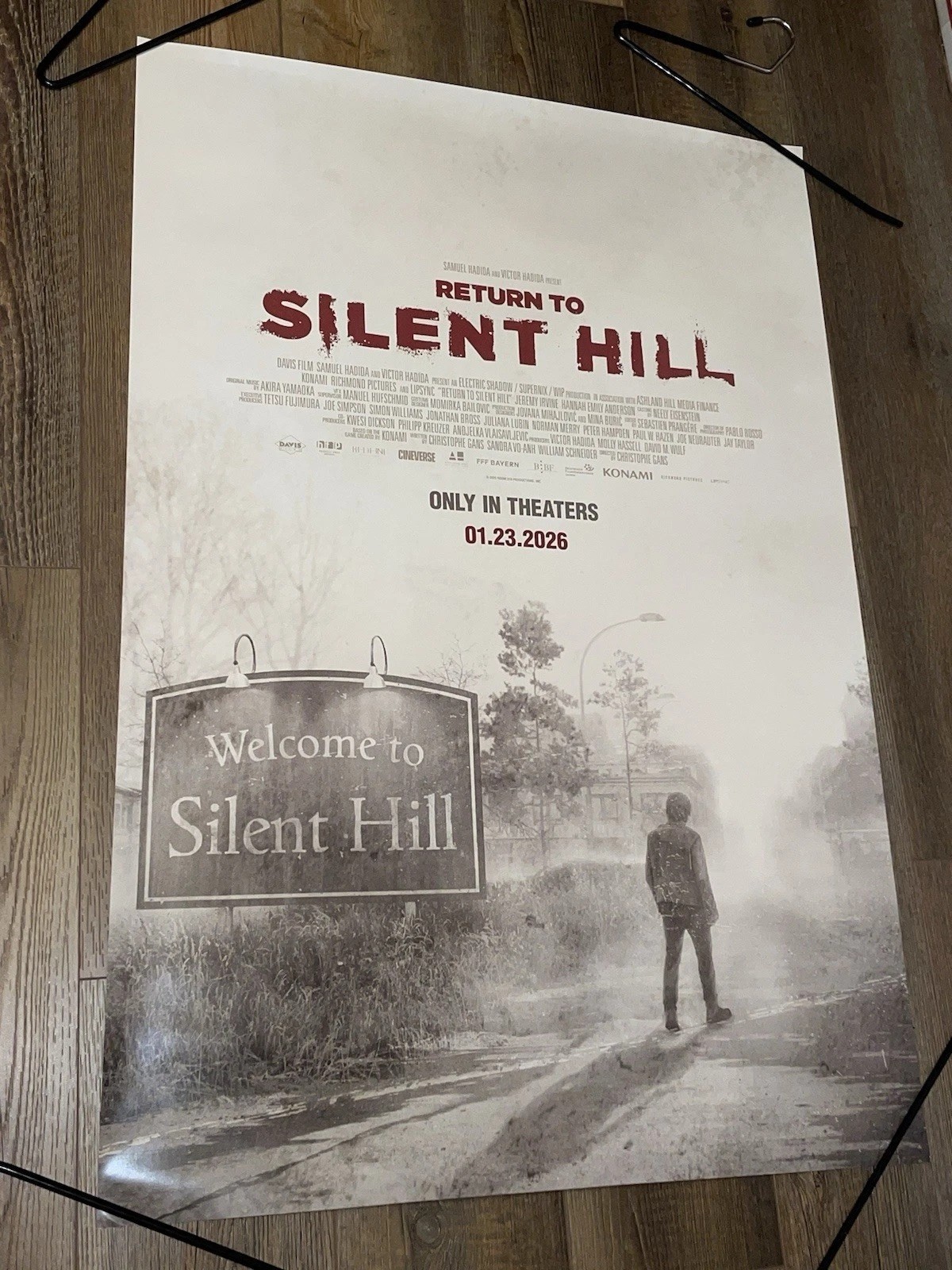 Return To Silent Hill original movie Poster 28x40 2026