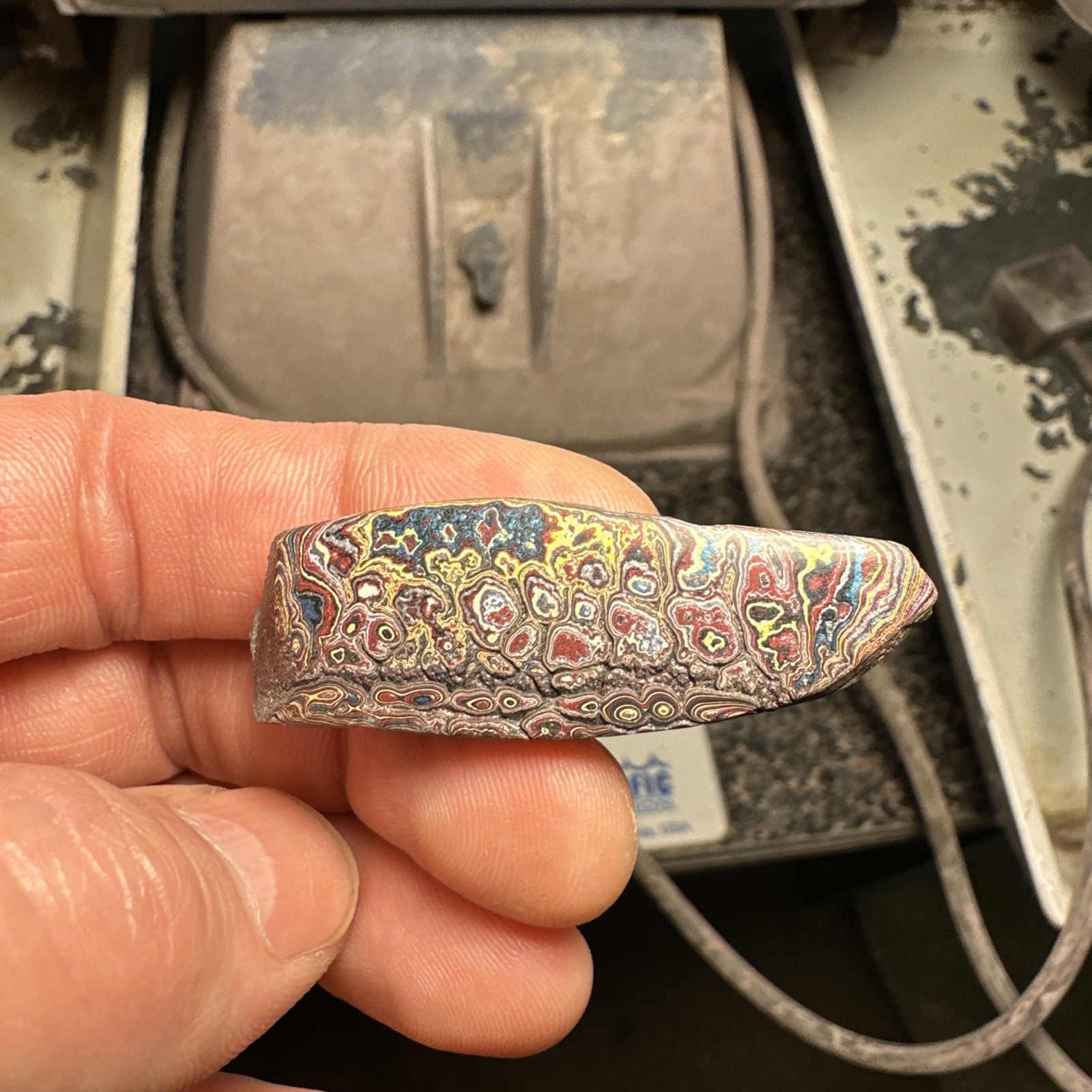 Corvette Fordite specimen from Bowlinggreen Kentucky early 2000s