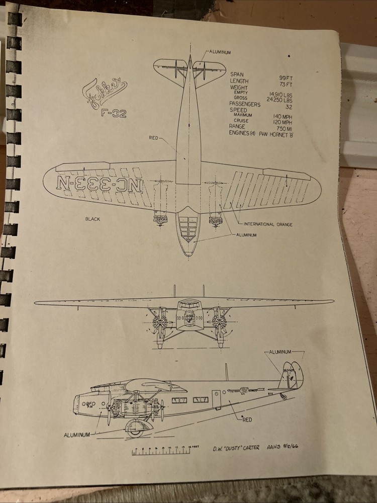 Vintage Aviation Pages Drawings Old Engineering Information Papers Airplane ￼￼