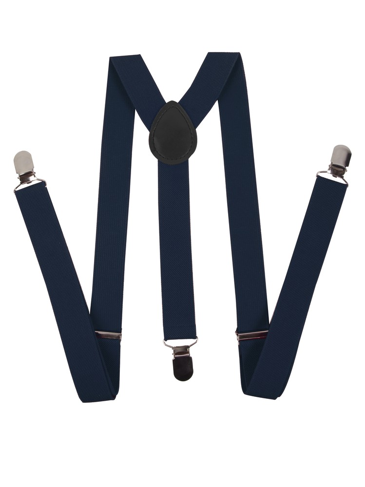 Gravity Threads Men's Adjustable Solid Suspenders