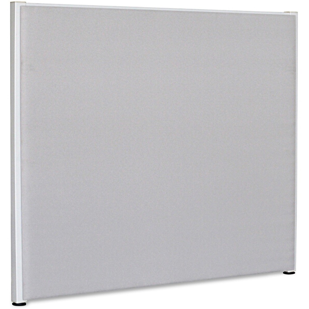 Lorell Gray Fabric Panel - 60" Width X 72" Height (llr-90254) (llr90254)