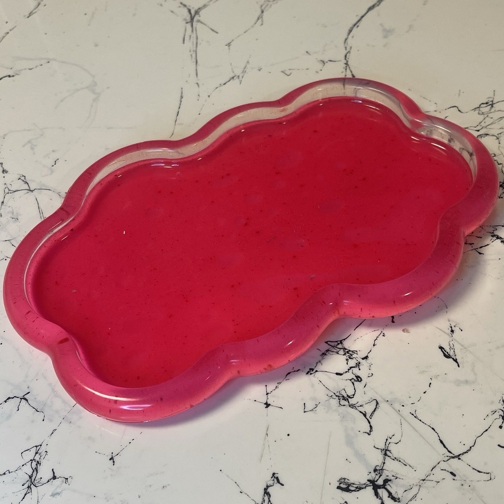 Pink Cloud Tray