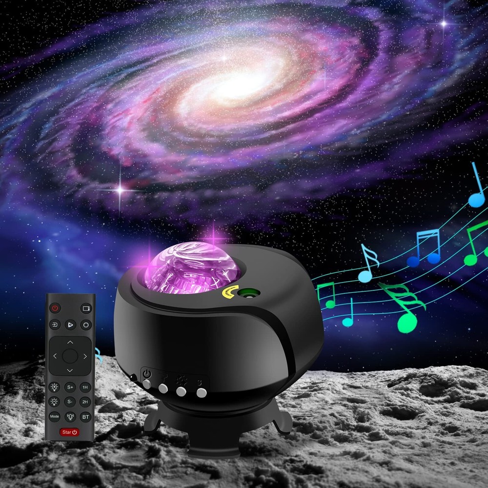 The Largest Coverage Area Galaxy Lights Projector, Star Projector, with Chang...
