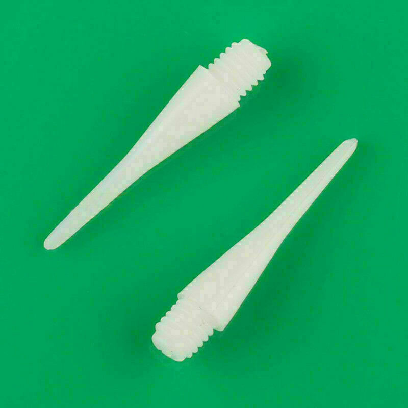 50PCS Durable Soft Plastic Tips Points Needle Replacement White Nice