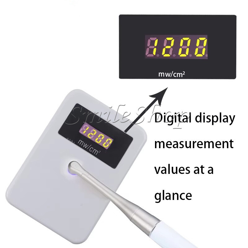 Dental Curing Light Radiometer LED Meter Tester Wireless Display Unit Tool