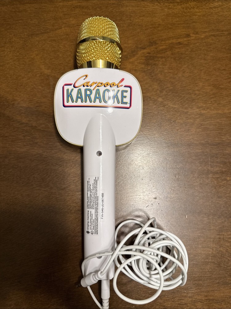 Singing Machine Carpool Karaoke Microphone
