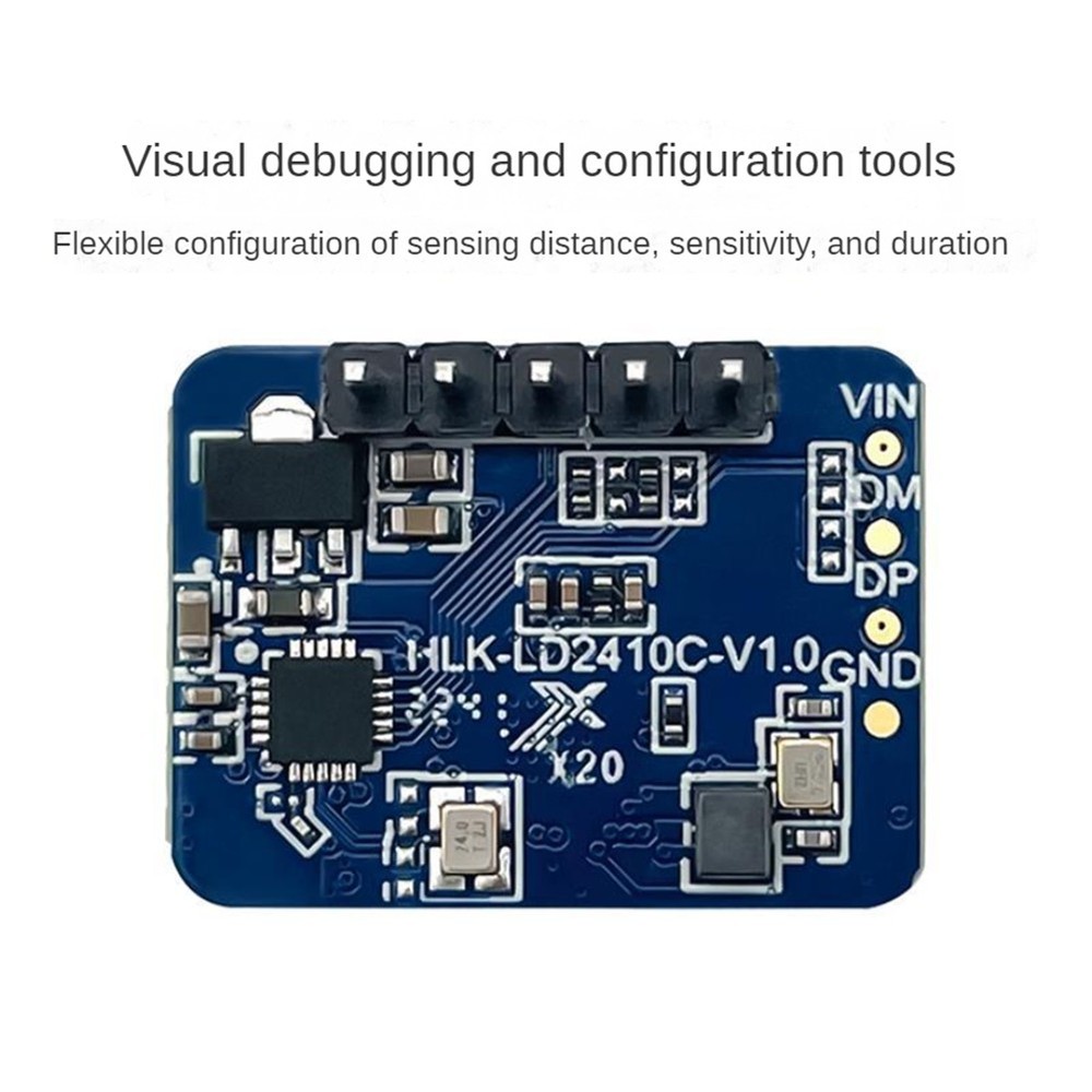 HVAC-LD2410C 24G Human Presence Sensor, Supports BT Function8906
