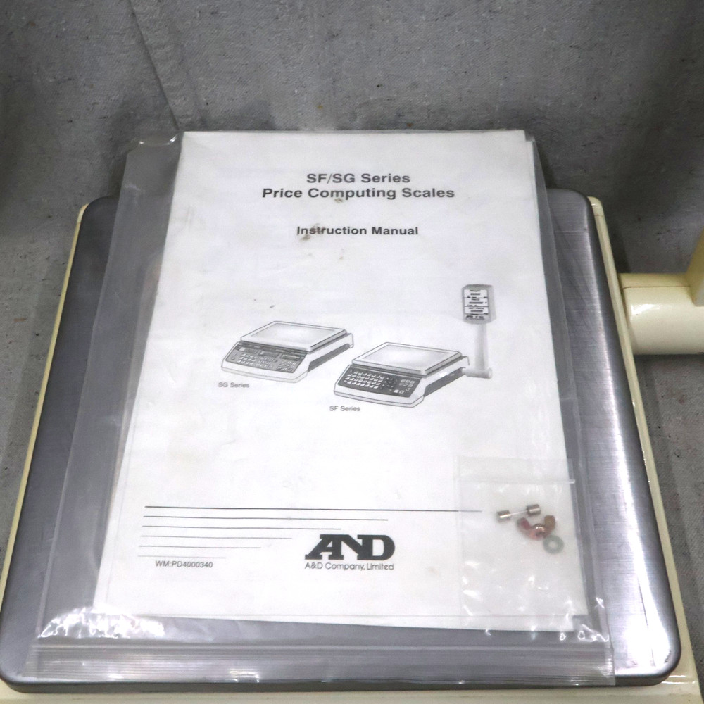 A&D SF-30KC Price Computing Business Scale Programmable Good Used Condition